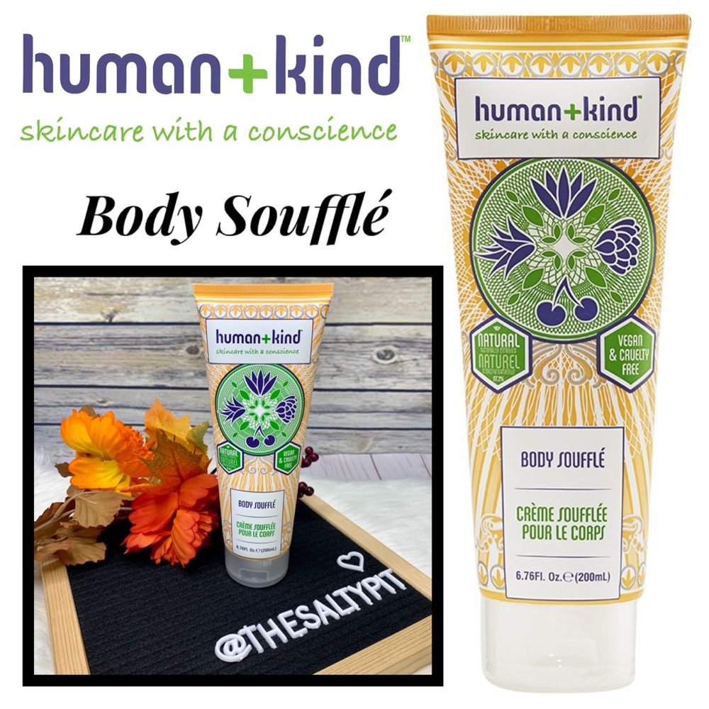 NEW Human+Kind Body Soufflé Lotion